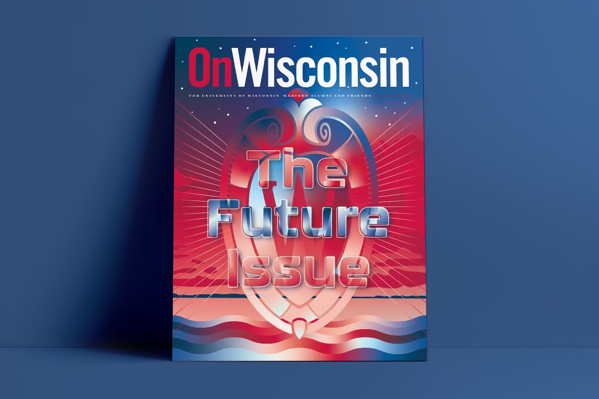 Cover of the On Wisconsin Future issue.